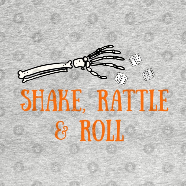 Shake Rattle and Roll Witches Buncoween Bunco Dice Game by MalibuSun